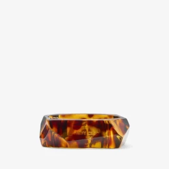 Gefacetteerde armband Gefacetteerde armband van schildpadacryl Gefacetteerde armband Gefacetteerde armband van schildpadacryl