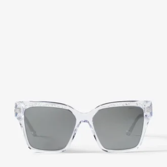 Giava vierkante zonnebril met kristallen glitter Giava vierkante zonnebril met kristallen glitter