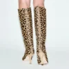 Gloria kniehoge laars 85 Kniehoge laarzen van natuurlijk ponyleer met cheetahprint Gloria kniehoge laars 85 Kniehoge laarzen van natuurlijk ponyleer met cheetahprint