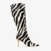 Gloria kniehoge laars 85 Natuurlijke zebraprint ponyleer kniehoge laarzen Gloria kniehoge laars 85 Natuurlijke zebraprint ponyleer kniehoge laarzen