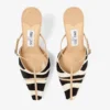 Gloria Mule 85 Natuurlijke zebraprint ponyleren muiltjes Gloria Mule 85 Natuurlijke zebraprint ponyleren muiltjes