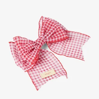 Haarspeld met strik Ruby Red Mix Mini Gingham Organza Haarspeld met strik Haarspeld met strik Ruby Red Mix Mini Gingham Organza Haarspeld met strik