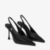 Isa 95 zwarte leren pumps Isa 95 zwarte leren pumps