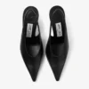Isa 95 zwarte leren pumps Isa 95 zwarte leren pumps
