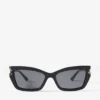 Isla zwarte cat-eye zonnebril