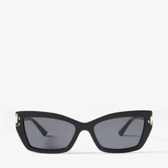 Isla zwarte cat-eye zonnebril Isla zwarte cat-eye zonnebril