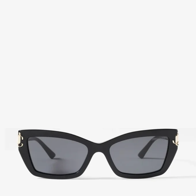 Isla zwarte cat-eye zonnebril