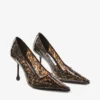 Ixia 95 Amber Tortoiseshell TPU-pumps