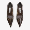 Ixia 95 Amber Tortoiseshell TPU-pumps