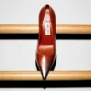 Ixia 95 cognackleurige pumps van gespoten spazzolato-leer Ixia 95 cognackleurige pumps van gespoten spazzolato-leer