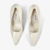 Ixia 95 Latte lakleren pumps