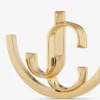 Jc Monogram Hoops Goudkleurig metaal Jc Monogram Hoops