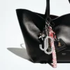 Jc Multi Charm Zilver & Groen Metallic Nappa Sterrenlogo Tasbedel
