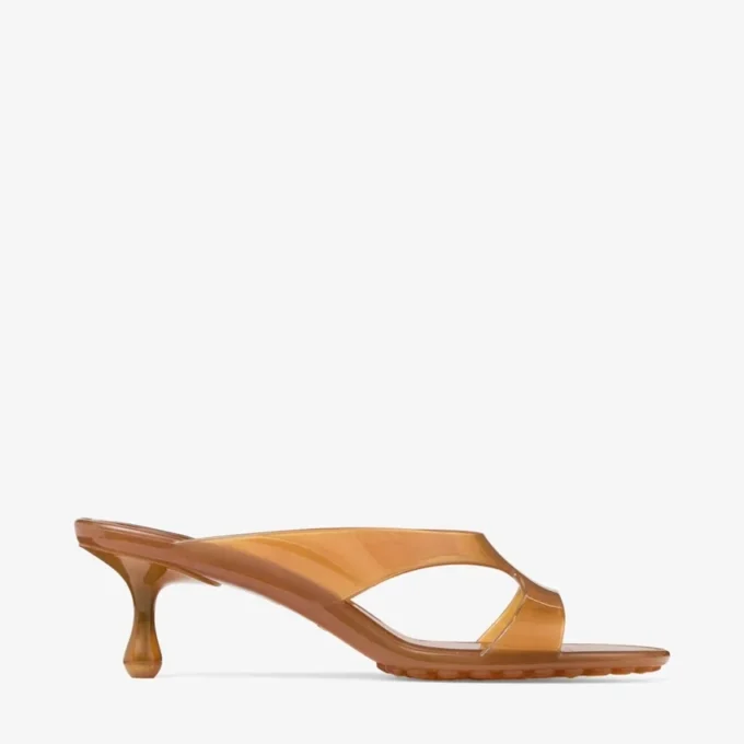 Jelly Drop 50 Amber jelly sandalen