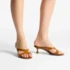 Jelly Drop 50 Amber jelly sandalen