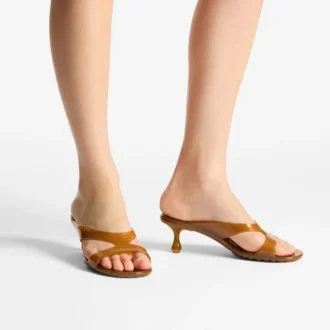 Jelly Drop 50 Amber jelly sandalen