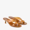 Jelly Drop 50 Amber jelly sandalen