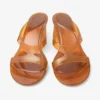 Jelly Drop 50 Amber jelly sandalen