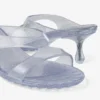 Jelly Drop 50 Zilveren glitter jelly sandalen Jelly Drop 50 Zilveren glitter jelly sandalen