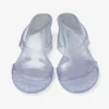 Jelly Drop 50 Zilveren glitter jelly sandalen Jelly Drop 50 Zilveren glitter jelly sandalen