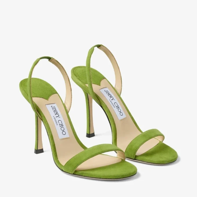 Jenn 100 Clover suède sandalen