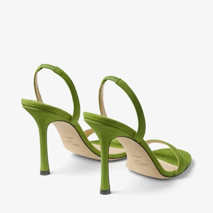 Jenn 100 Clover suède sandalen