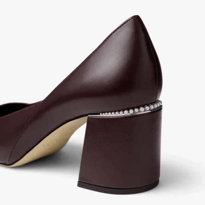 Jenson 65 Diep Merlot lakleder Nappa-pumps Jenson 65 Diep Merlot lakleder Nappa-pumps