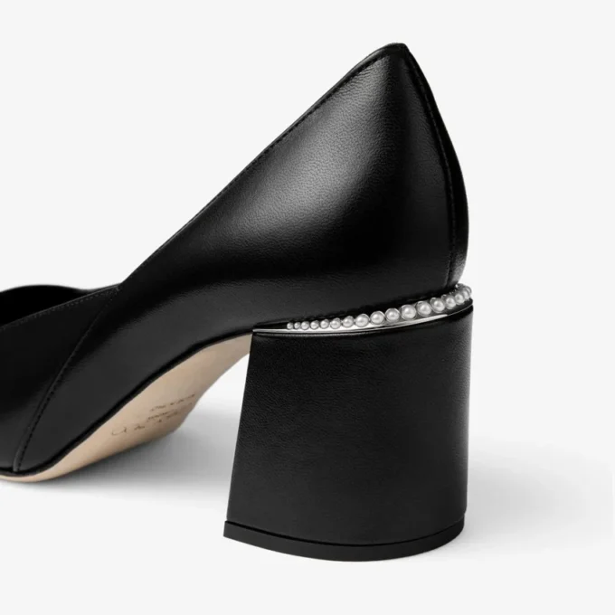 Jenson 65 Zwarte pumps van lakleer en nappaleer Jenson 65 Zwarte pumps van lakleer en nappaleer
