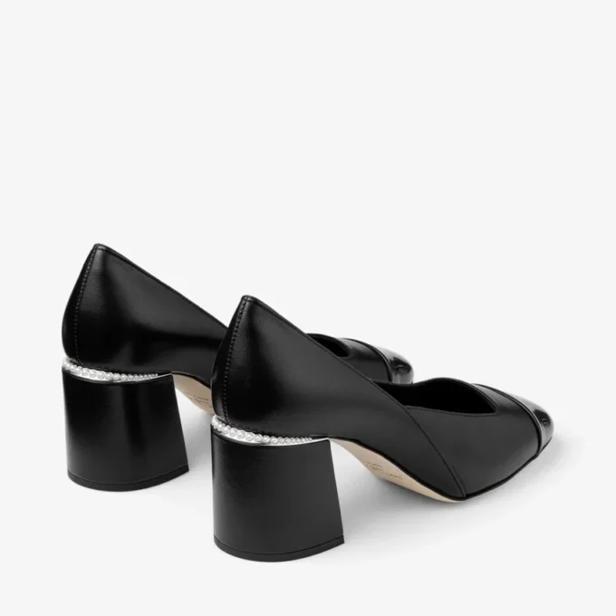 Jenson 65 Zwarte pumps van lakleer en nappaleer Jenson 65 Zwarte pumps van lakleer en nappaleer