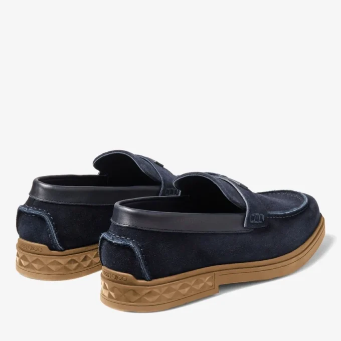 Josh Driver marineblauwe suède schoenen Josh Driver marineblauwe suède schoenen