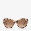 Kati Pink Havana ronde zonnebril Kati Pink Havana ronde zonnebril