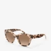 Kati Pink Havana ronde zonnebril Kati Pink Havana ronde zonnebril