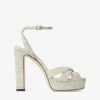 Kove 120 Natuurlijke fijne raffia plateausandalen Kove 120 Natuurlijke fijne raffia plateausandalen