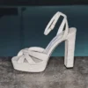 Kove 120 Natuurlijke fijne raffia plateausandalen Kove 120 Natuurlijke fijne raffia plateausandalen