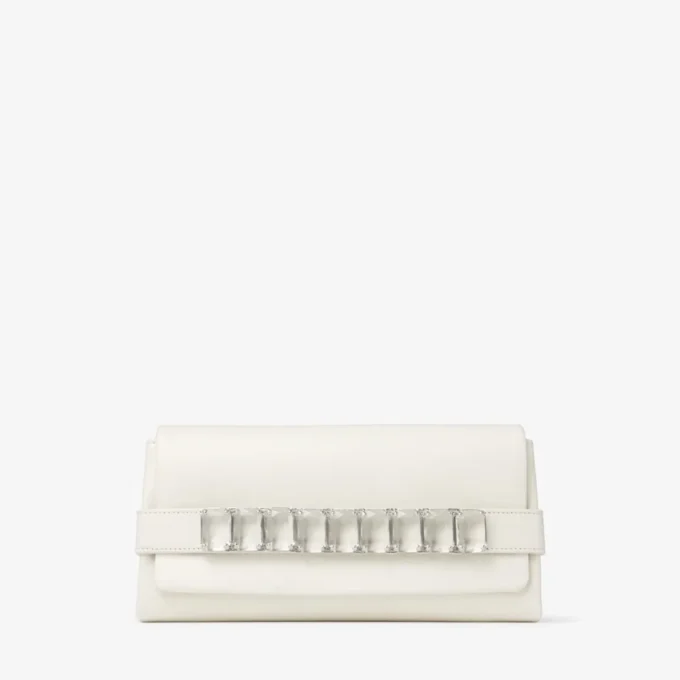 Kya Latte nappalederen clutch Kya Latte nappalederen clutch
