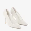 Lotta 100 Pumps van ivoorkleurige tule en nappa