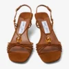 Lova 50 Tan Mix suède sandalen met kralen Lova 50 Tan Mix suède sandalen met kralen