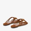 Lova Mule Flat Tan Mix suède ballerina’s met kralen Lova Mule Flat Tan Mix suède ballerina’s met kralen