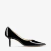 Love 65 zwarte lakleren pumps met Jc-embleem
