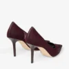 Love 85 diepe merlot mesh pumps met Galaxy-kristallen