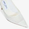 Love 85 Ivoor Candyfloss Glitter Pumps