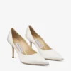 Love 85 ivoorkleurige satijnen pumps Love 85 ivoorkleurige satijnen pumps