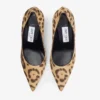 Love 85 Pumps van ponyleer met natuurlijke luipaardprint