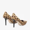 Love 85 Pumps van ponyleer met natuurlijke luipaardprint