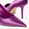 Love 85 Violet Orchid satijnen pumps
