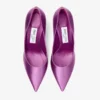 Love 85 Violet Orchid satijnen pumps