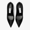 Love 85 zwarte satijnen pumps