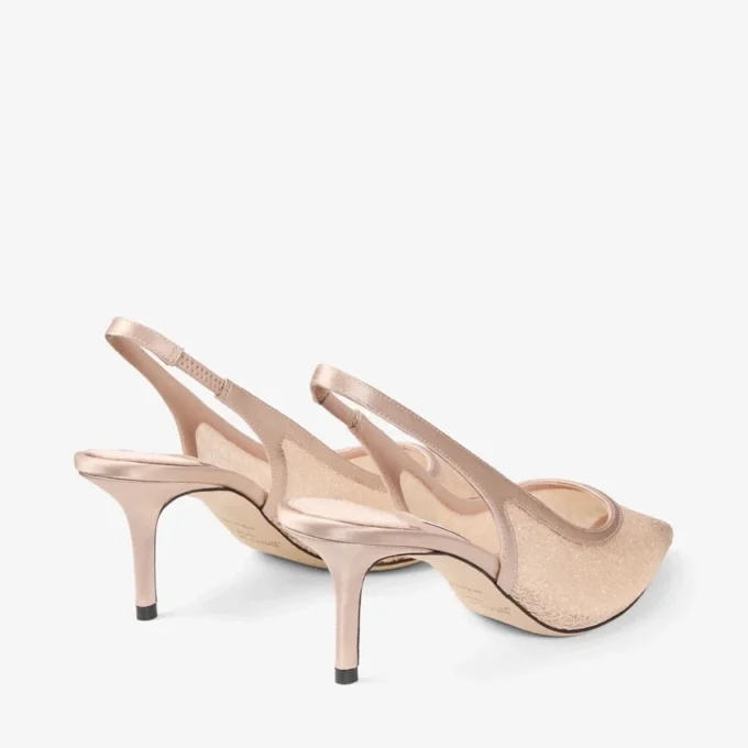 Love Sling Back 65 Macaron Candyfloss Glitter Slingbacks