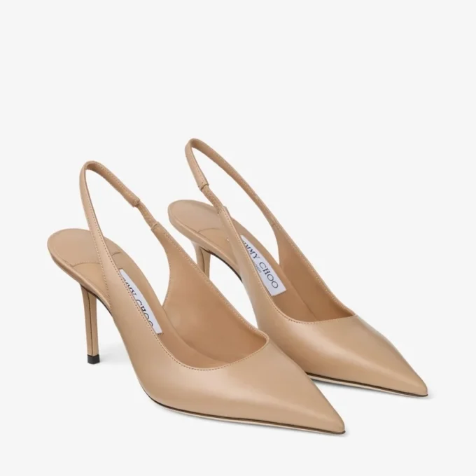 Love Sling Back 85 Chai kalfsleren slingbacks