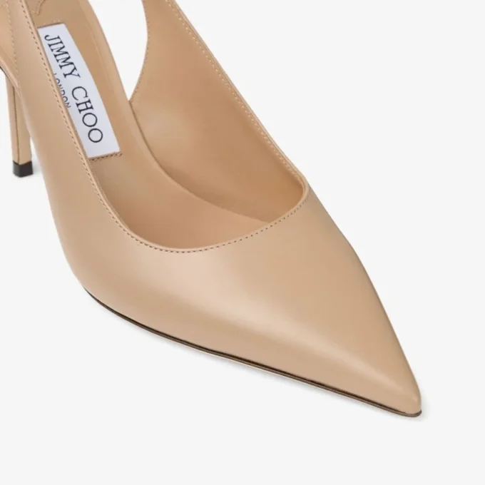 Love Sling Back 85 Chai kalfsleren slingbacks